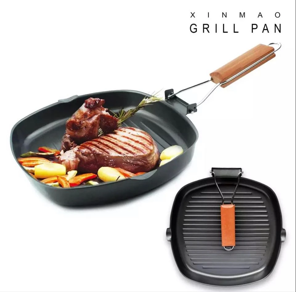 Nonstick Square Grill Pan With Handle 24cm price in Pakistan