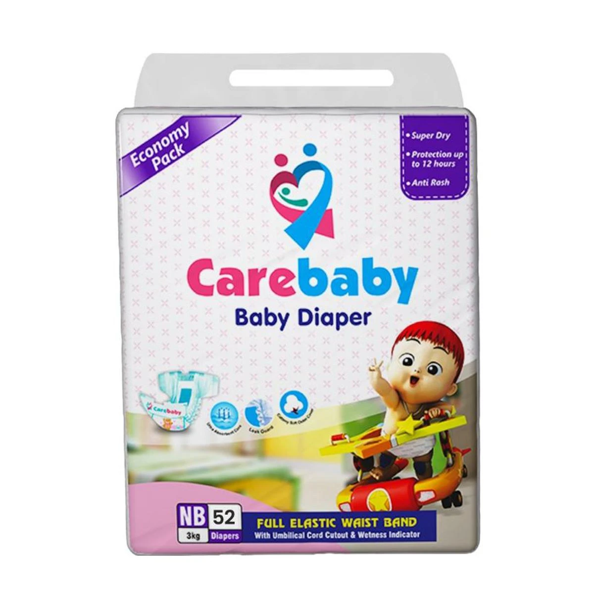 Carebaby Diaper Economy Pack New Born Size price in Pakistan