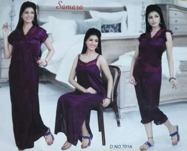 Samara 4 PC Night Wear – 701AV34 price in Pakistan
