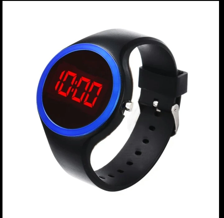 New Smart Digital Fation Sport Watch Rubber Strap Round Dial Women Men Casual Led Electronic Wristwatches Clock Relogio Digital price in Pakistan