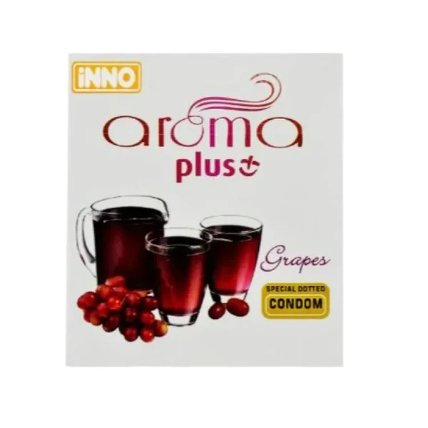 Aroma Plus Grapes Special dotted Condoms 12pcs price in Pakistan