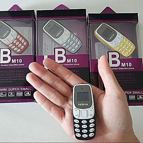 Nokia 3310 Style BM10 Mini Mobile Phone Keypad Mobile, Dual Sim, PTA Approved, Memory Card, Voice Changer, Auto Call Recording, Small and Easy to Carry price in Pakistan