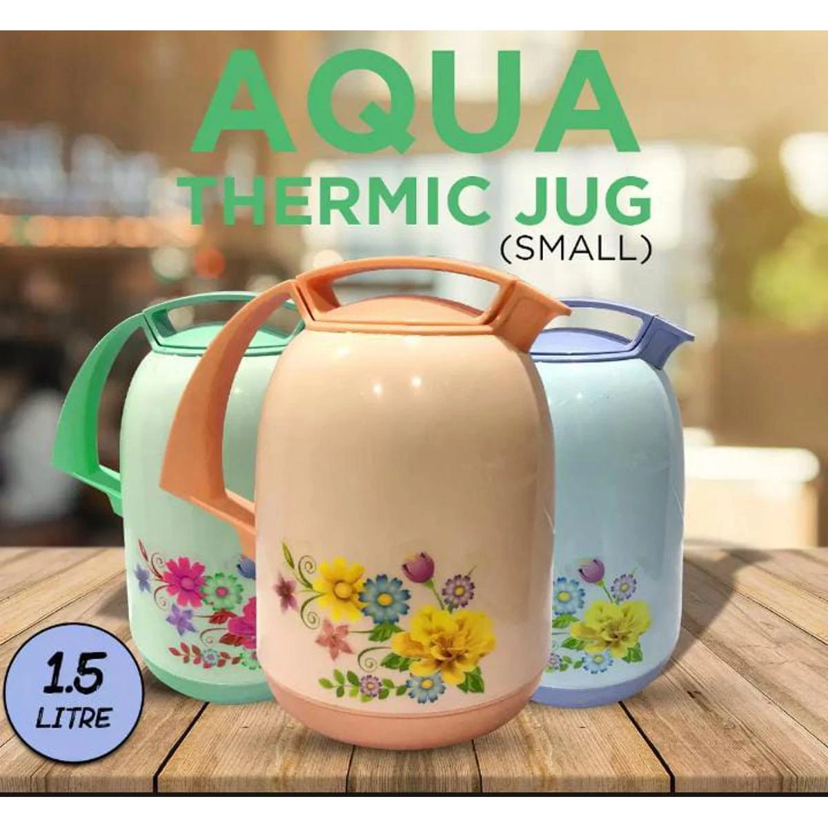 Jug – Hot and Cool Jug – Thermic Jug – Thermic Water Jug – (1500ml size , Multi-Colors) price in Pakistan