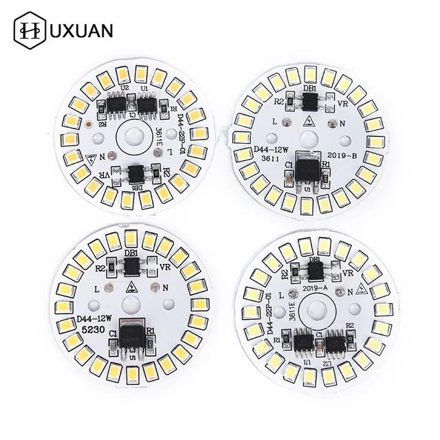 Pack of 4 Pcs 12Watt LED Chip Direct AC Input 220Volts – LED price in Pakistan