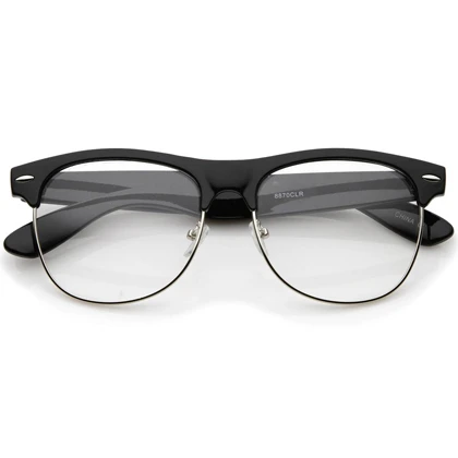 Half Frame Wayfarers Glasses for Boys and Girls price in Pakistan
