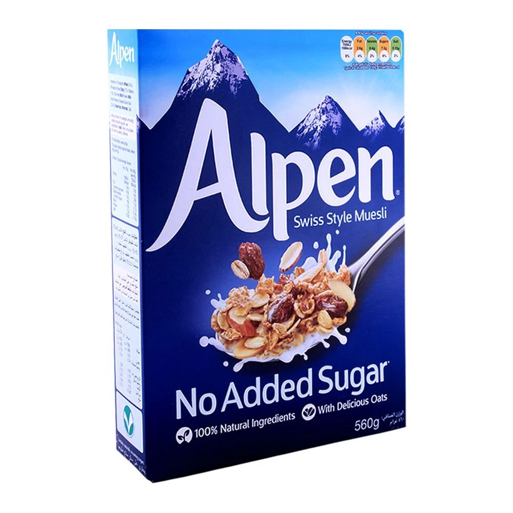 Alpen No Added Sugar Muesli 560gm (Imported) price in Pakistan