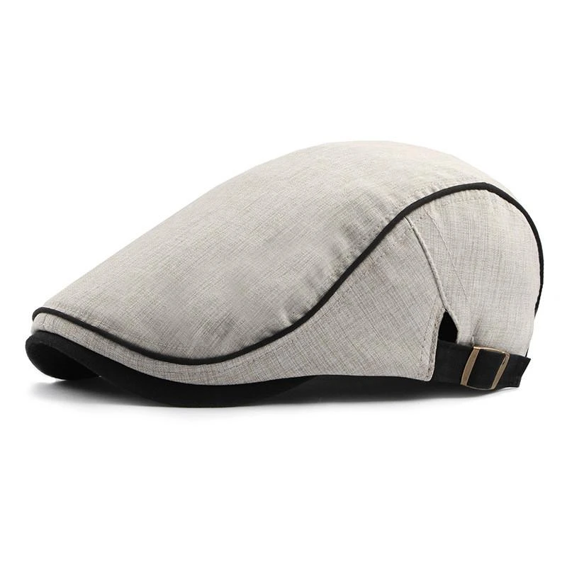 Panda Online Fashion Men Korean Style Beret Breathable Thin Section Duck Tongue Cap price in Pakistan