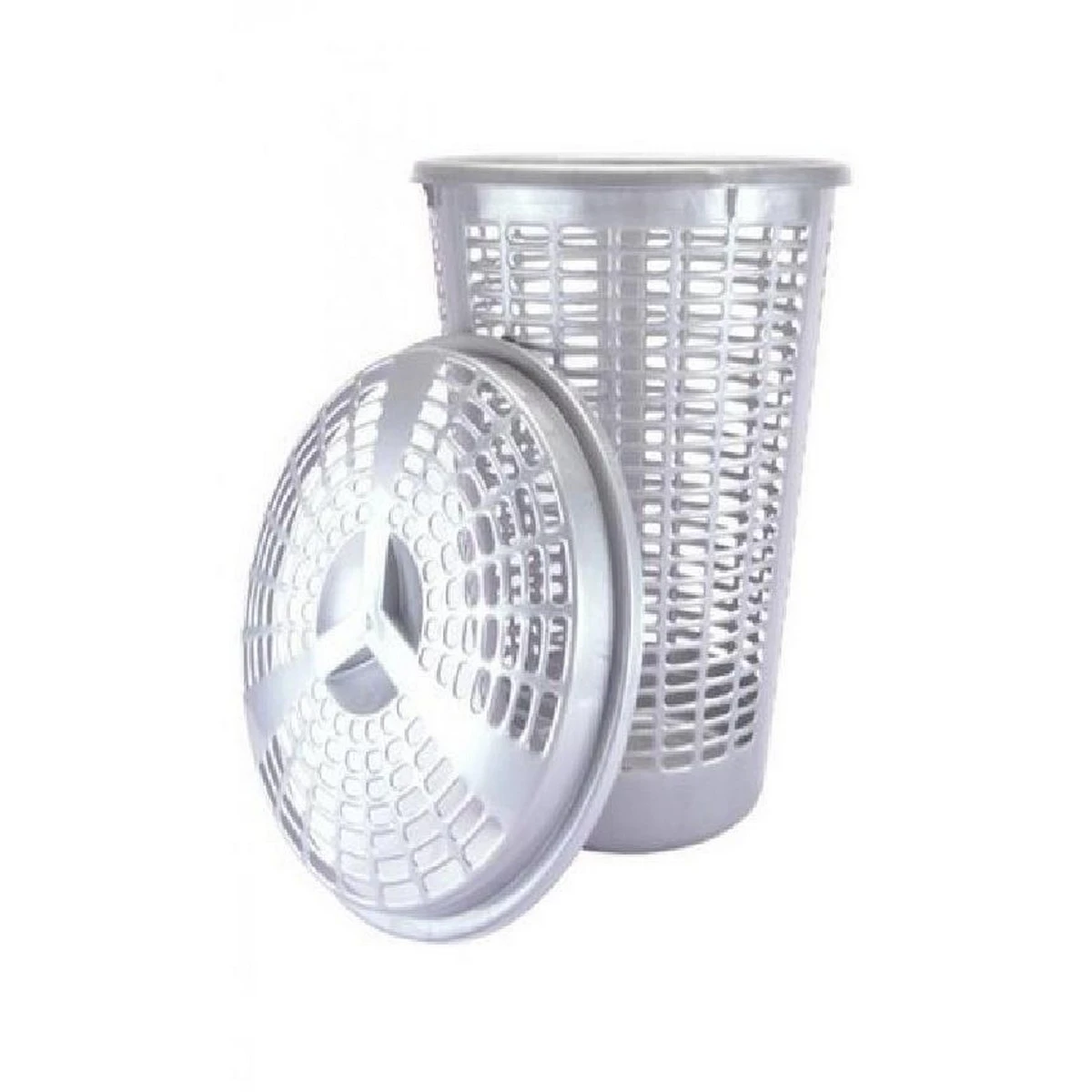HOUSEHOLD millat Big plastic laundry basket silver price in Pakistan
