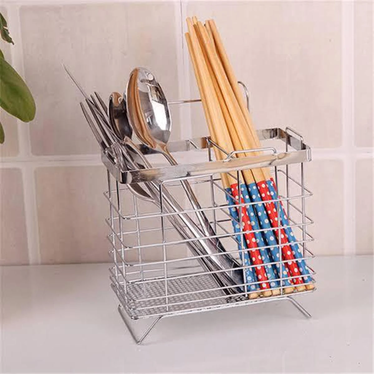 STEEL SPOON HOLDER WITH SILVER COLOR price in Pakistan