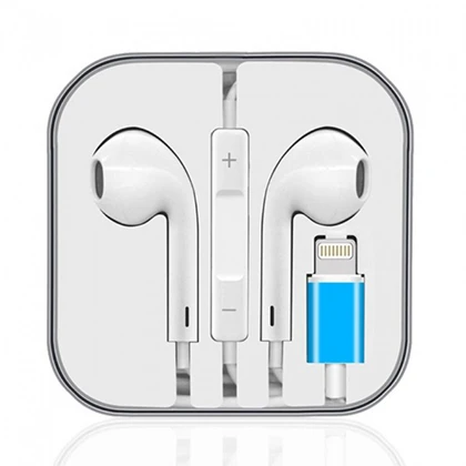 Prime Quality 8-Pin Connector Handfree 8-Pin Connector Handfree Handsfree with 8-Pin Connector Compatible for iPhone 7 7+ 8 8+ X XS Max 11 12 13 Pro Max iOS Devices price in Pakistan