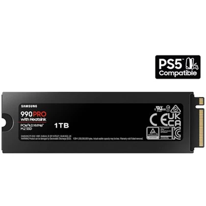 Samsung 990 PRO w Heatsink PCIe® 4.0 NVMe™ M.2 (2280) SSD 2TB  Compatible with Playstation 5 price in Pakistan