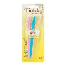 Pack Of 3 Tinkle Razors For Facial Hair, Remover Eyebrow Trimmer, Sharp Mini Makeup Shaper price in Pakistan