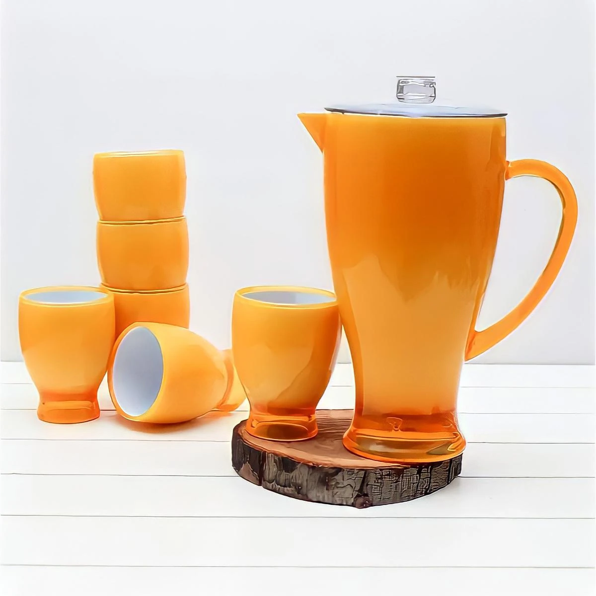 Acrylic Olive Oil Transparent Jug Bottle Dispenser with Handle & Lid (Pack of 1) price in Pakistan
