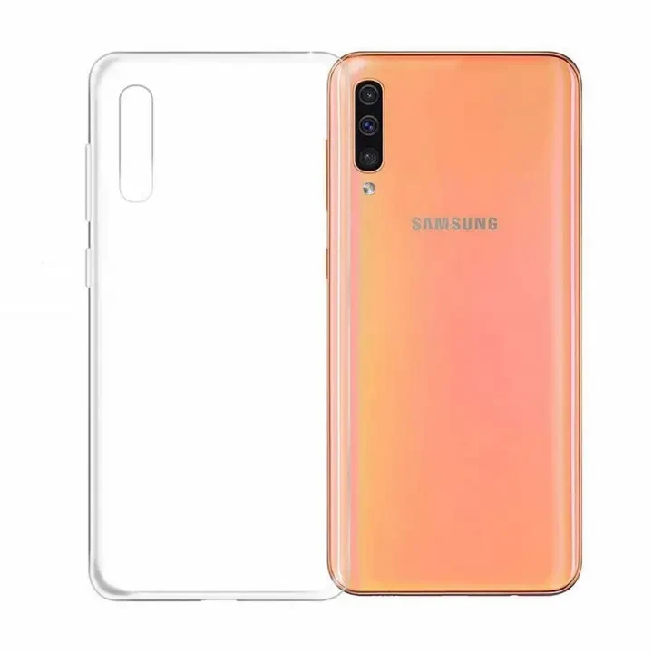 Samsung Galaxy A50S Soft Shock Proof Jelly Back Cover Transparent price in Pakistan