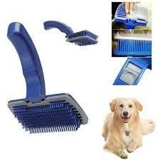 Pet Grooming Brush – Pet Button Brush for Cats & Dogs /Hair Removal Brush Self-cleaning Brushes Cleaning Tools Perfect For Grooming Long Short Haired Dogs Cats price in Pakistan