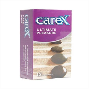 Carex Ultimate Pleasure Dotted Condoms 12 Pcs price in Pakistan