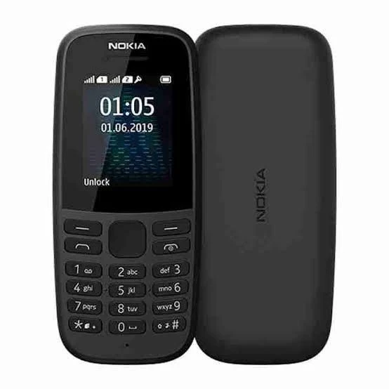 Nokia 105 keypad mobile phone Dual sim feature phone PTA Approved with 2000 contacts and 06 games price in Pakistan