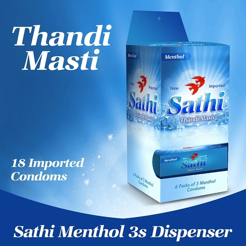 SATHI Menthol 3s Condom Dispenser price in Pakistan
