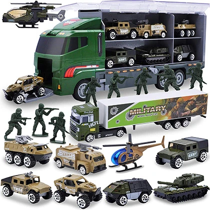 Military Truck Set With Vehicles Set For Kids price in Pakistan