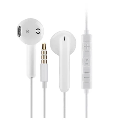 Lightning 3.5mm Handfree Wired Earphone Stereo Headset mic Wired Handsfree Compatible for all Android & iOS Devices price in Pakistan