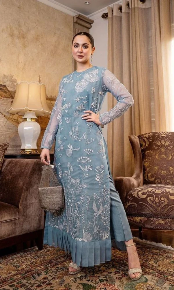 Maria.B – 3PC Embroidered Organza Suit price in Pakistan