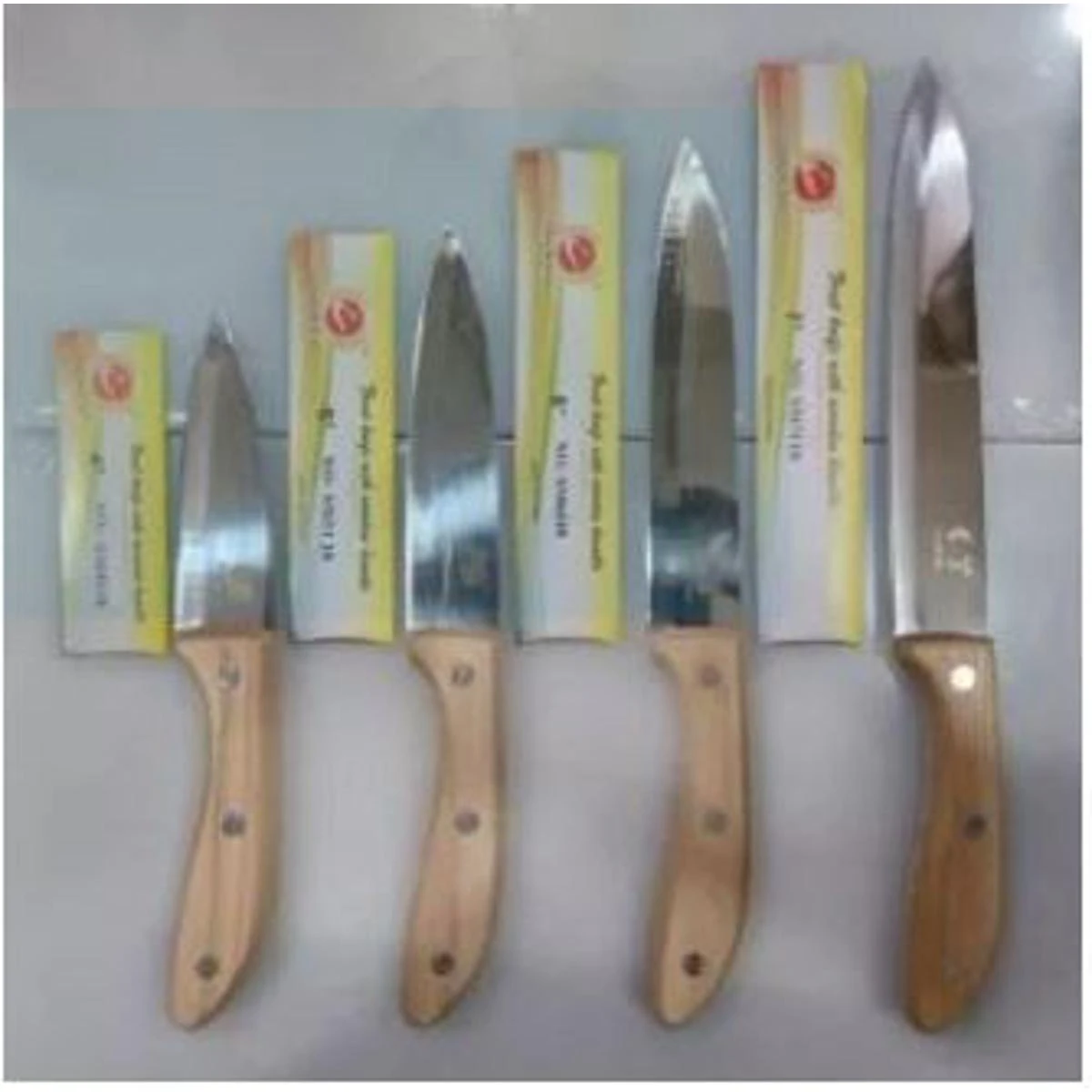 Sharper Knife wooden 5 Kitchen Knife Stainless Steel Fruit Knife All purpose knife with Wood Handle price in Pakistan