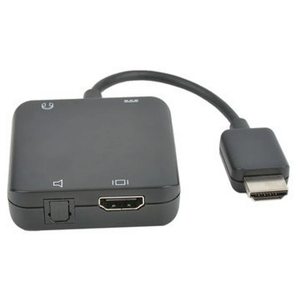 HDMI 2CH5.1CH Audio Extractor with 4Kx2K, Pigtail, 340MHz, Support HDMI Resolution up to 4Kx2K, Grey price in Pakistan