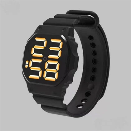 Waterproof Sports Watch For Men Women LED Digital Touch Watch Silicone Strap WristWatch price in Pakistan