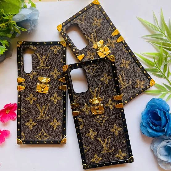Tecno Camon 18T Case LV PU Leather Square Phone Shell Straight Full Edge Protector Shockproof Cover Casing No Ratings price in Pakistan