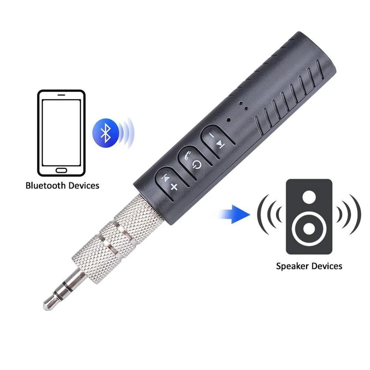 Bluetooth Aux Wireless Audio Receiver For Cars price in Pakistan