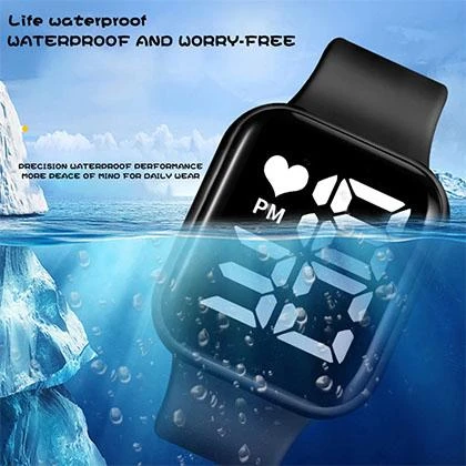 LED Digital stylish watches shape like smart watch price in Pakistan