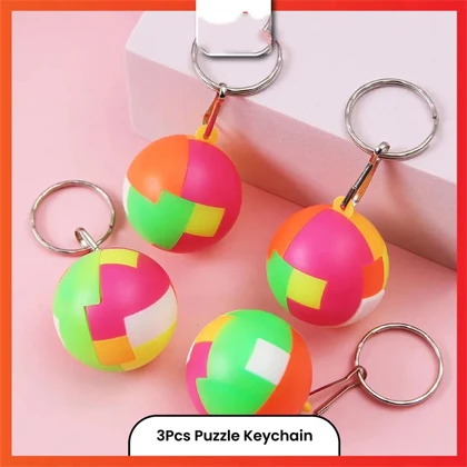 3 Pcs Mini Plastic Assembling Ball Puzzle price in Pakistan