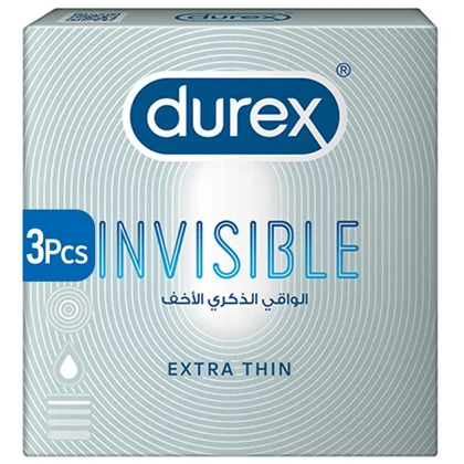 Durex Invisible Extra Thin & Extra Sensitive Condoms 3-Pack price in Pakistan