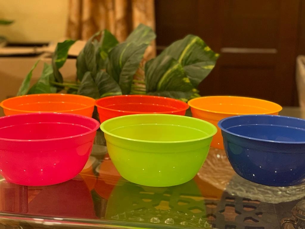 Set 6 Bowls Meezan Bowl- Plastic Bowl 1250 ml price in Pakistan