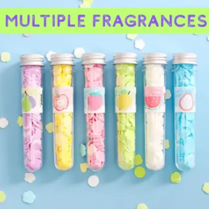 Paper Soap Bottle Pack (6 Pcs) – Travel Paper Soap for Children, Scented Disposable Paper Soap Strips for Handwashing, Portable Outdoor Paper Soap for School & Travel price in Pakistan