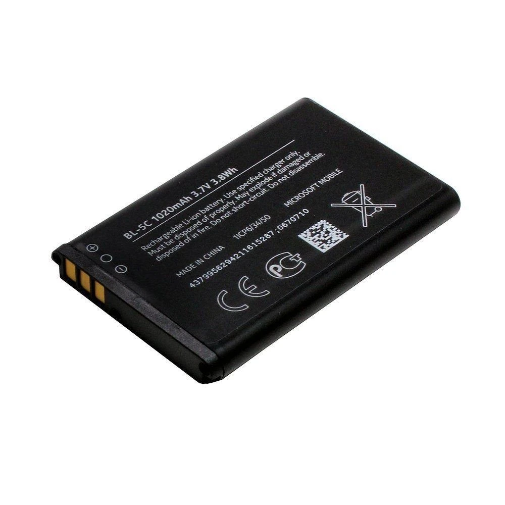 Nokia Battery – BL 4C & 5C – 1020mAh – Black for all Nokia models price in Pakistan