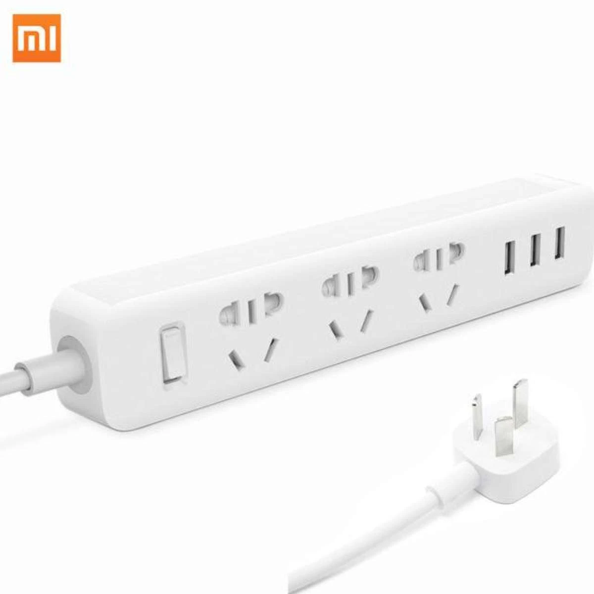 Mi Power Strip Electrical Socket Plug with 3 USB Ports Power price in Pakistan
