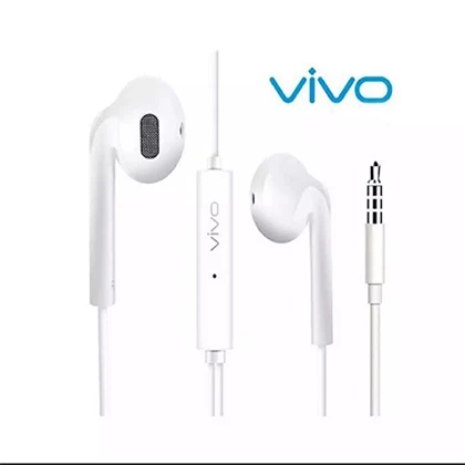 Vivo handfree original for pubg gaming calling buffering best quality universal handsfree earphone white vivo handfree original price in Pakistan