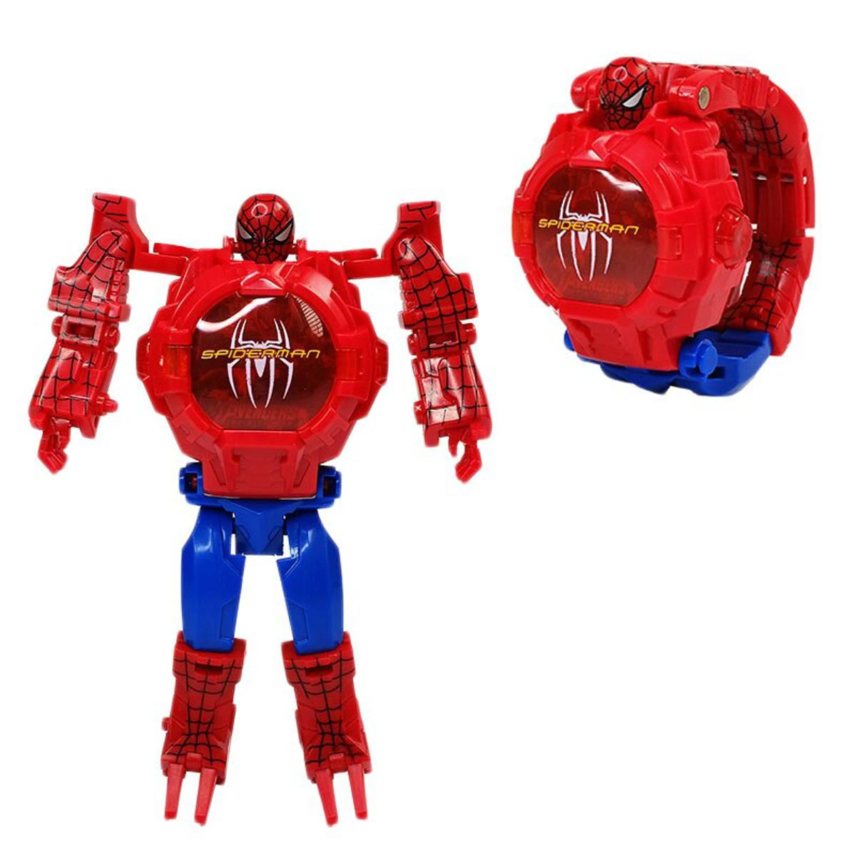 Kids Spiderman 3D Display Watch For Kids – Cartoon Watch For Boys & Girls price in Pakistan