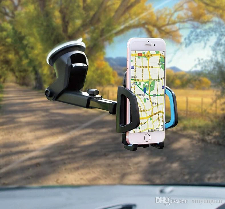 Car Phone Holder Mount Dashboard Windshield Universal 360 Degree GPS Desk Table Cell Mobile Phone Holder Stand price in Pakistan