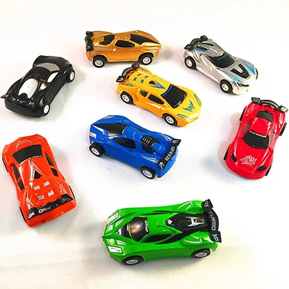 Buy one get one free Baby Toys Mini Plastic Pull Back Model Rasing Rocket Cars Toy For Boys Children Random Color price in Pakistan