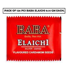 Pack Of 25 Baba Elaichi cardamom silver coated price in Pakistan