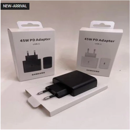 100% Original Samsung 45W Super Fast Charger with Type C to Type C Cable (Global Certified Charger) Pd Charger For all Mobile Phone price in Pakistan