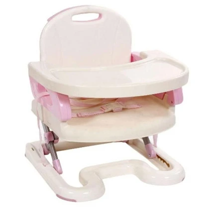 Imported Fold up Adjustable Portable Booster Seat – Pink price in Pakistan