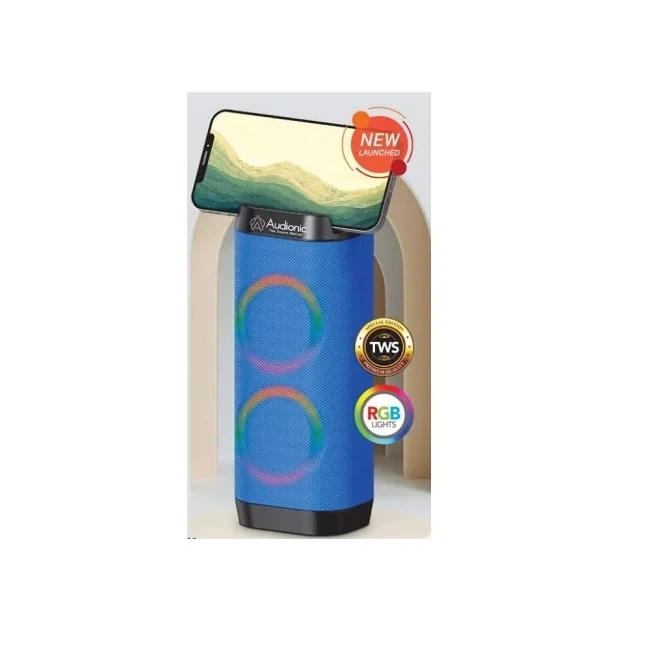 ORIGINAL Audionic BLAZE (IGNITE YOUR TUNE) Bluetooth Speaker – POWERFUL BASS – RGB LIGHTS – New Launched – Long Battery Timing price in Pakistan
