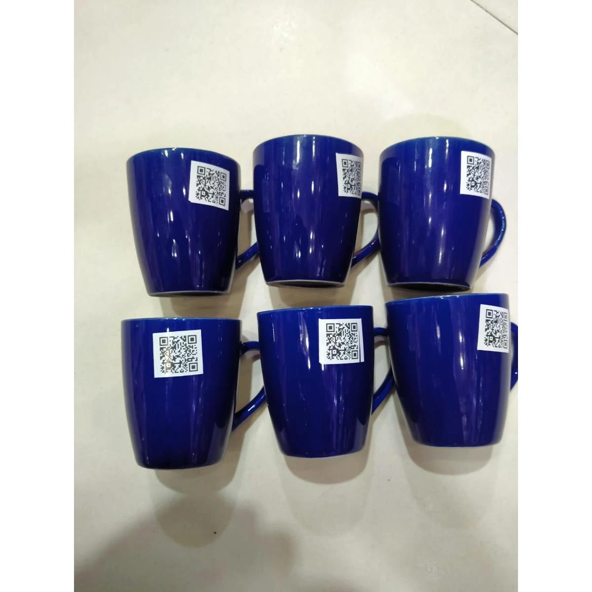 Set of 6 Same Color Tea Mugs 240 ML Ceramic Bone China Cups 6 Pieces Tea Mug price in Pakistan