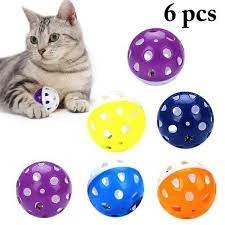 Cat plastic Playing Ball with bell price in Pakistan