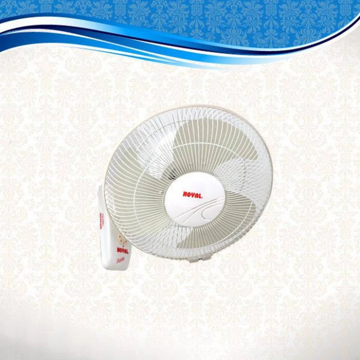 Royal Fans WallBracket Fan – 14 inches – Copper Winding – Off White price in Pakistan