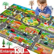 Children Play Mats House Traffic Road Signs Parking City Scene Map price in Pakistan