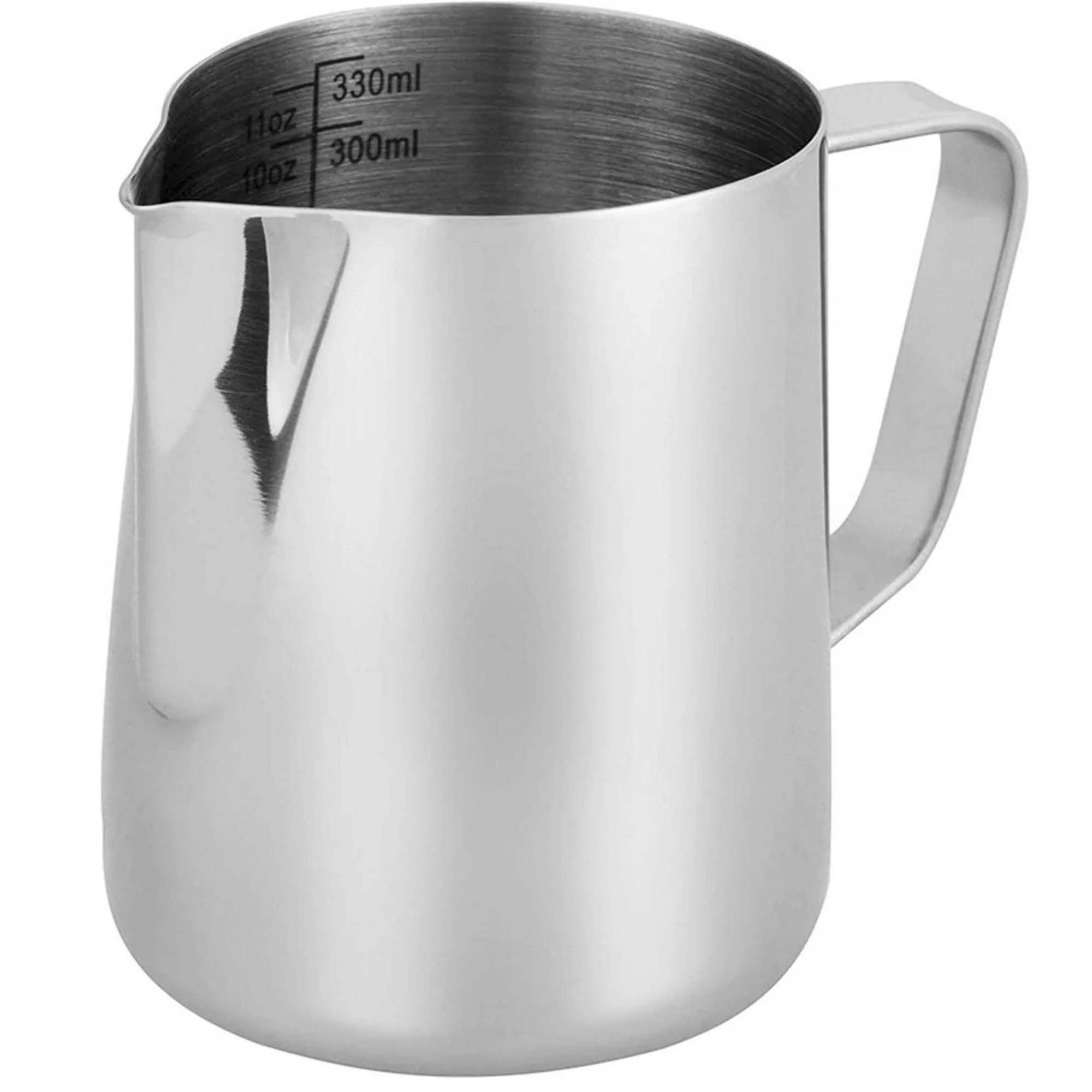 Milk Jug 350ml12 fl.oz, 304 Stainless Steel Milk Pitcher, Milk Frothing Jug for Making Coffee Cappuccino price in Pakistan